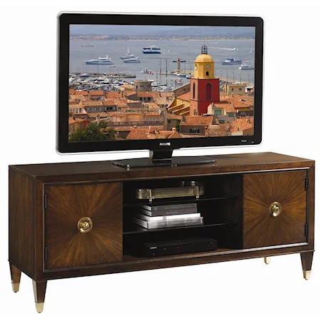 Grand Isle Entertainment Console with Two Doors